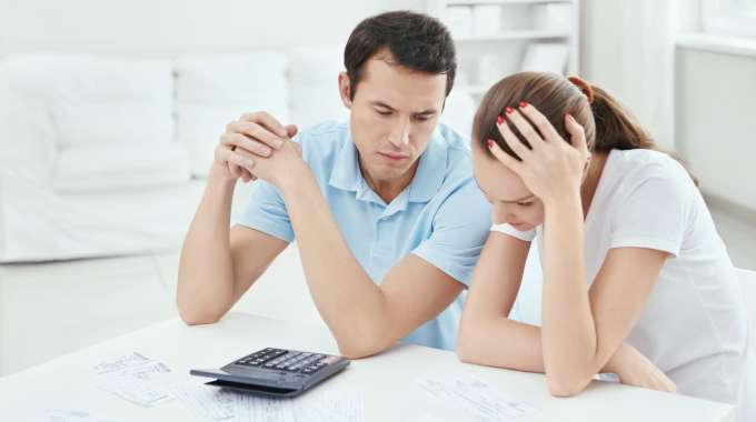 a married couple considers credit counselling