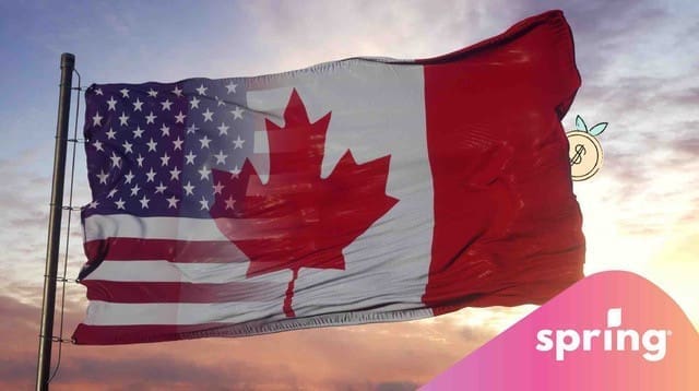 Comparison of Canada or USA being more expensive