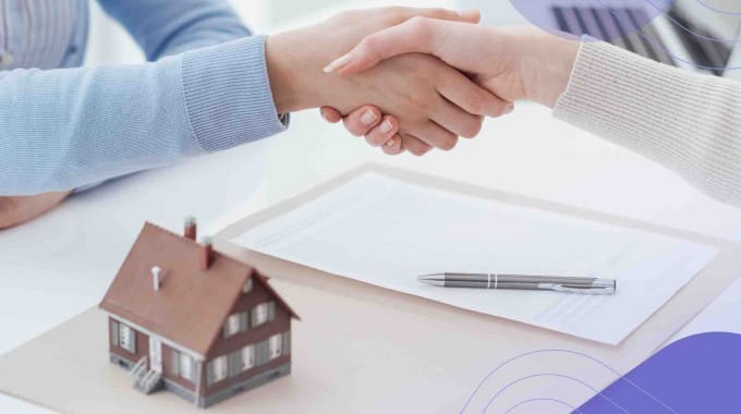 Hands shaking showing pros and cons of a mortgage broker