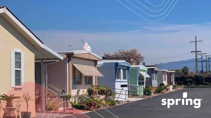 Couple happy to get manufactured or mobile home financing in Canada