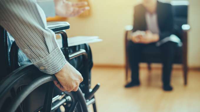 Disabled person receiving SAID benefits